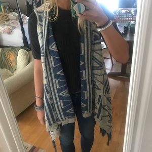 Reversible sweater vest